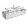 Millennium 180 Wizard 120 Sink Floating Center