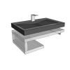 Signature 90 black floating sink2 web