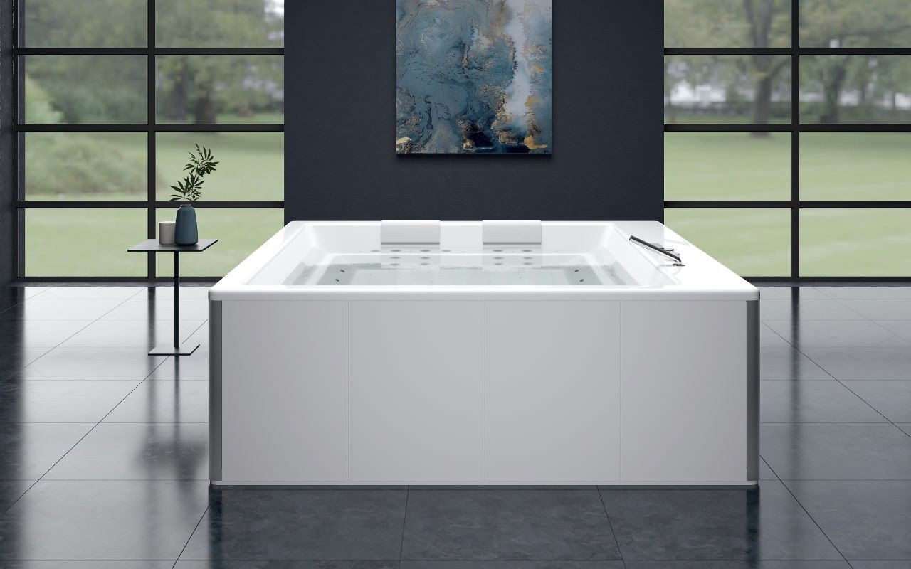 Freistehende HydroRelax Pro Badewanne aus Acryl von Lacus mit Maridur-Verbundplatten (220/240V / 50/60Hz) picture № 0