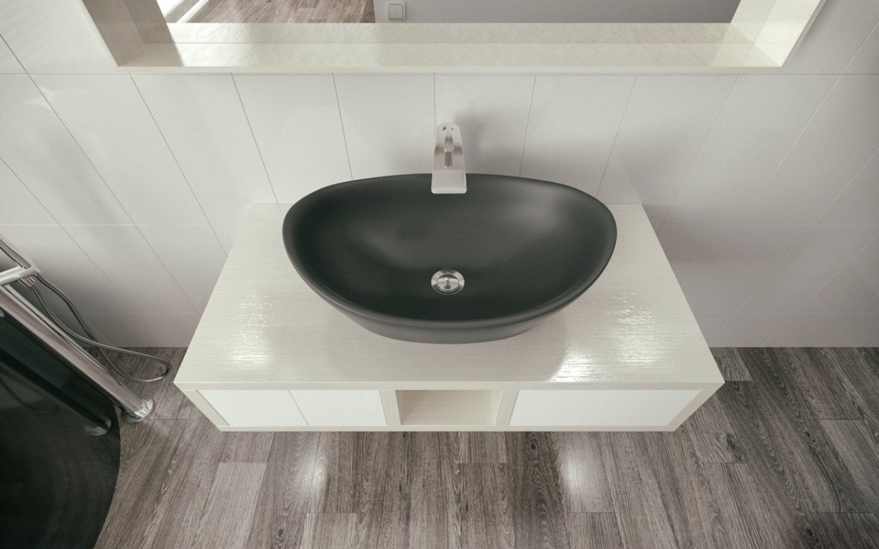 Luna Black Stone Lavatory by Aquatica (2) (web)