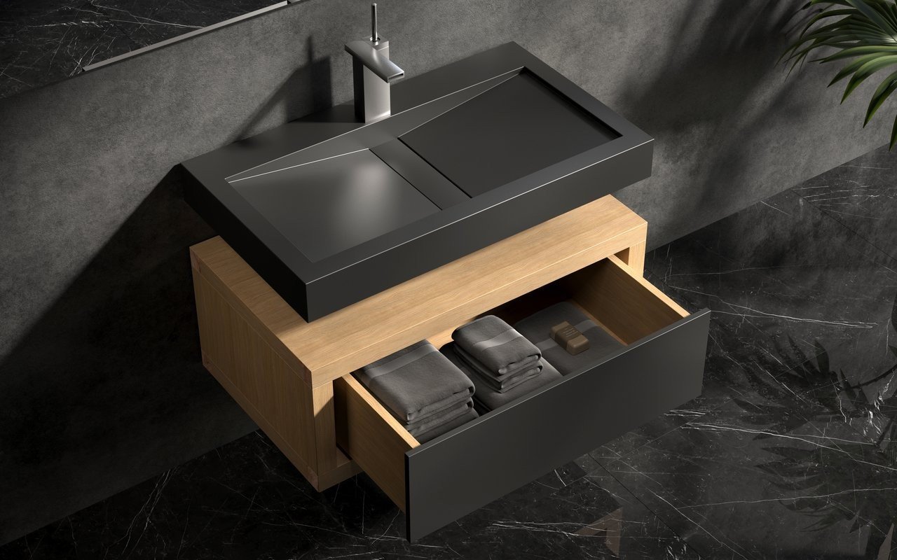 Millennium Blck 90 Stone And Wood Bathroom Vanity (4) (web)