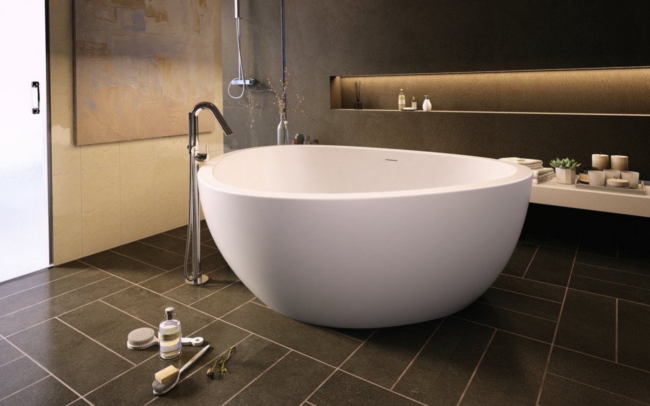 Aquatica Trinity Freistehende Badewanne aus DurateX picture № 0