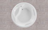 Allegra Round Freestanding Bathtub Top View 2 (web)