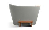 Aquatica True Ofuro Concrete Freestanding Stone Japanese Soaking Bathtub 02 (web)