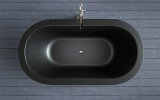Aquatica Karolina 2 Graphite Black Solid Surface Bathtub 06 new web