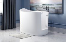 Aquatica Baby Boomer 2 Freestanding Solid Surface Walk In Bathtub 04 (web)