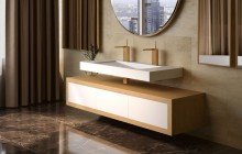 ᐈ 【Aquatica Signature 90 Wood Bathroom Storage Cabinet】 Buy Online, Best  Prices