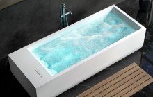 Aquatica Monolith Hydrorelaxpro White Solid Surface Bathtub02