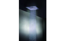 Rainbow Dynamic LED Ceiling Shower Head Chrome MAIN (web)